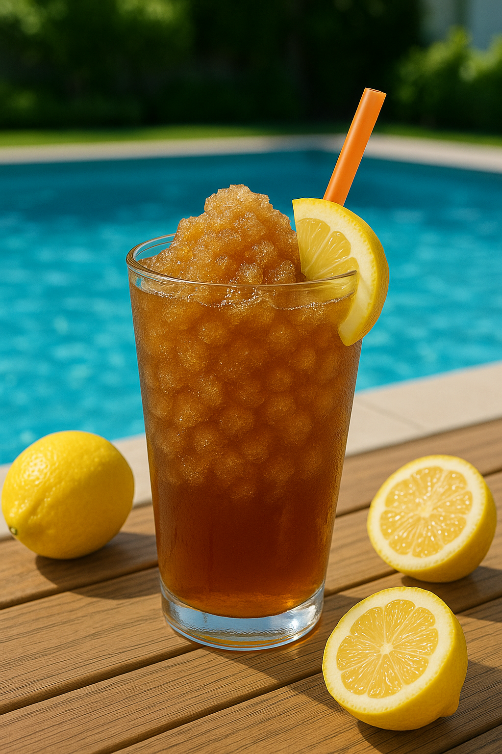 Base à Slush à Saveur de Thé Glacée 🍋