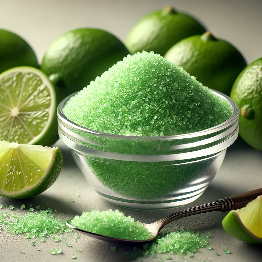 Sucre à papa à saveur de Lime 🍋🟩
