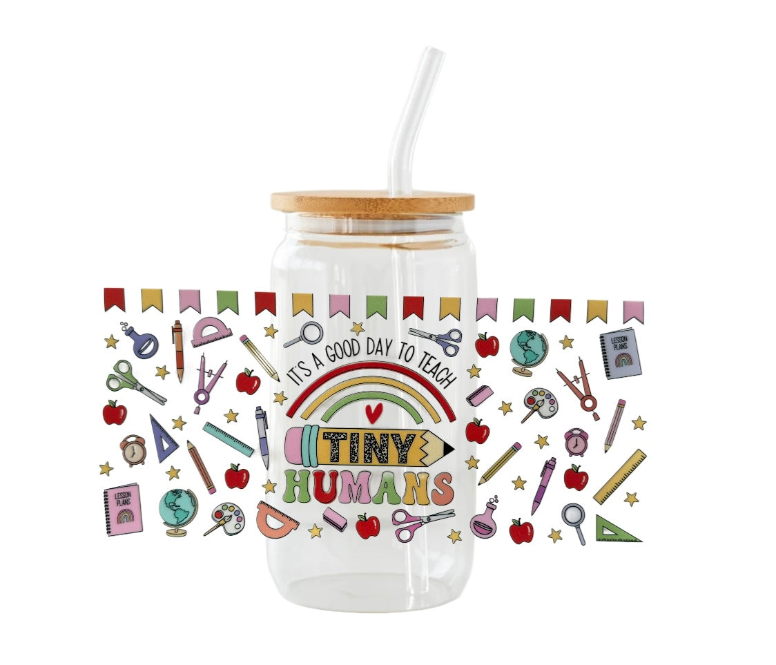 Verre ”Tiny Humans“🍎