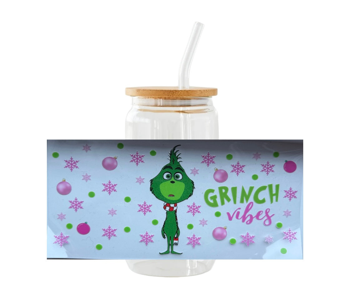 Verre ”Grinch vibe”🎄🩷