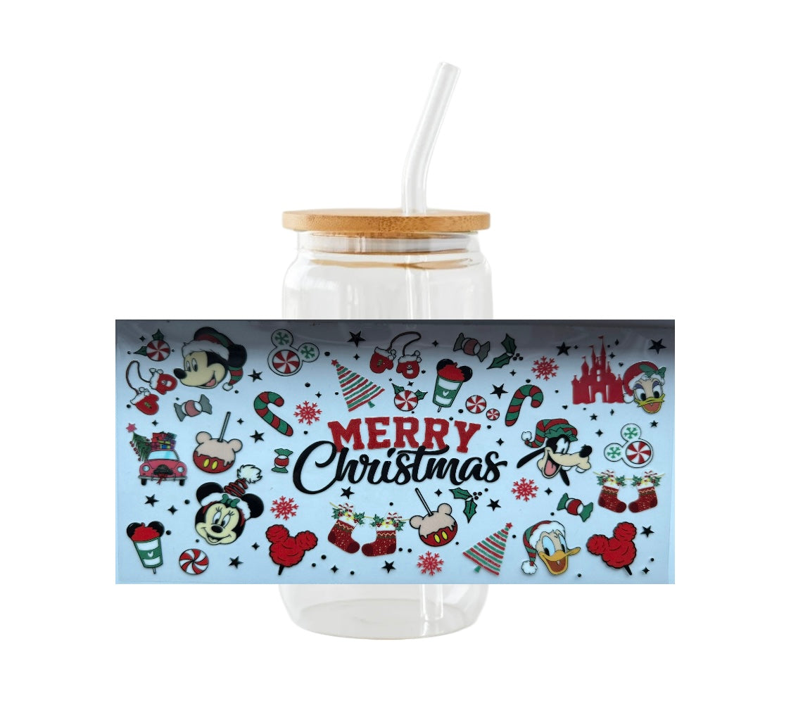 Verre ”Merry Disney ”🎄