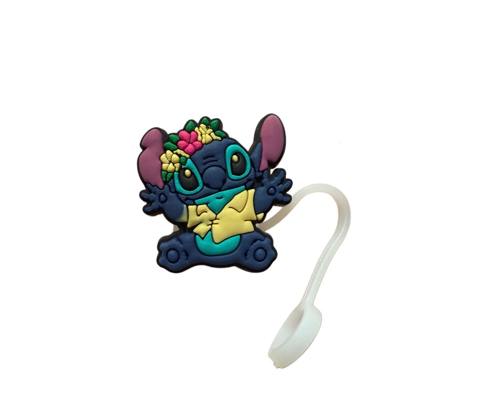 Couvre paille " Stitch"🌺