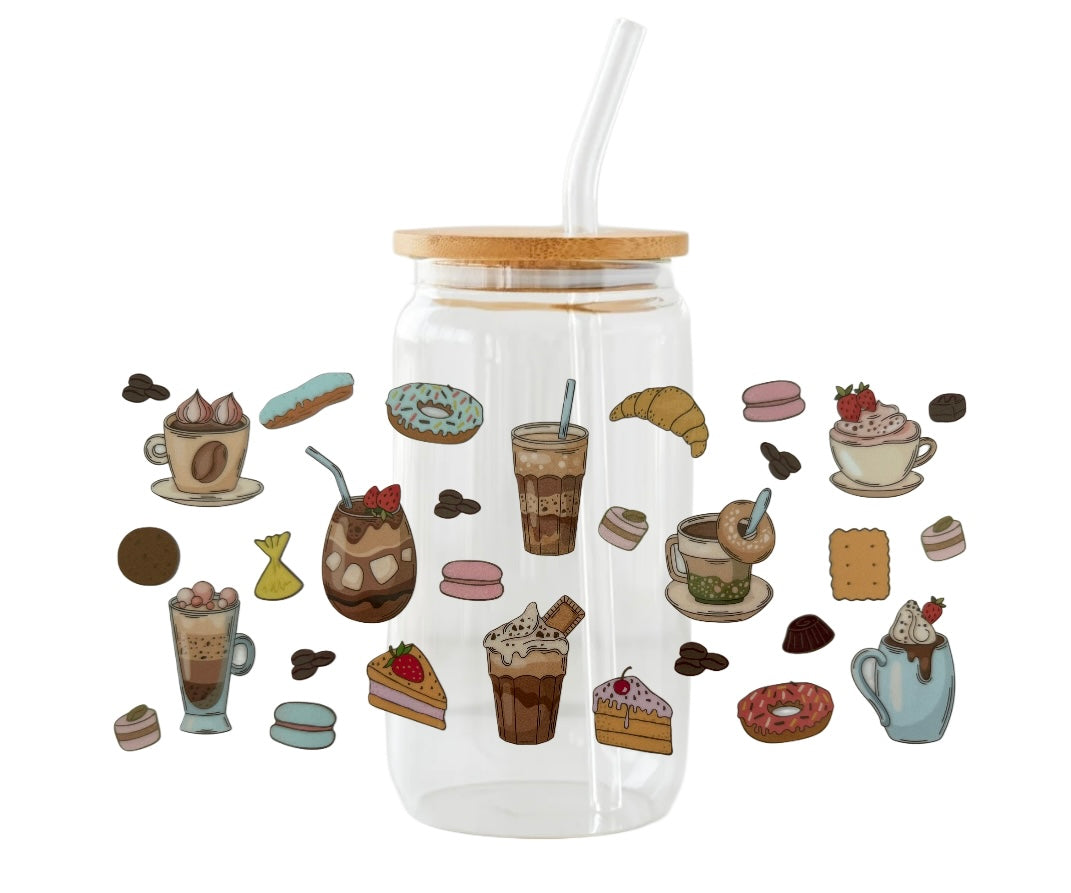 Verre ”Café Dessert”☕️🍩