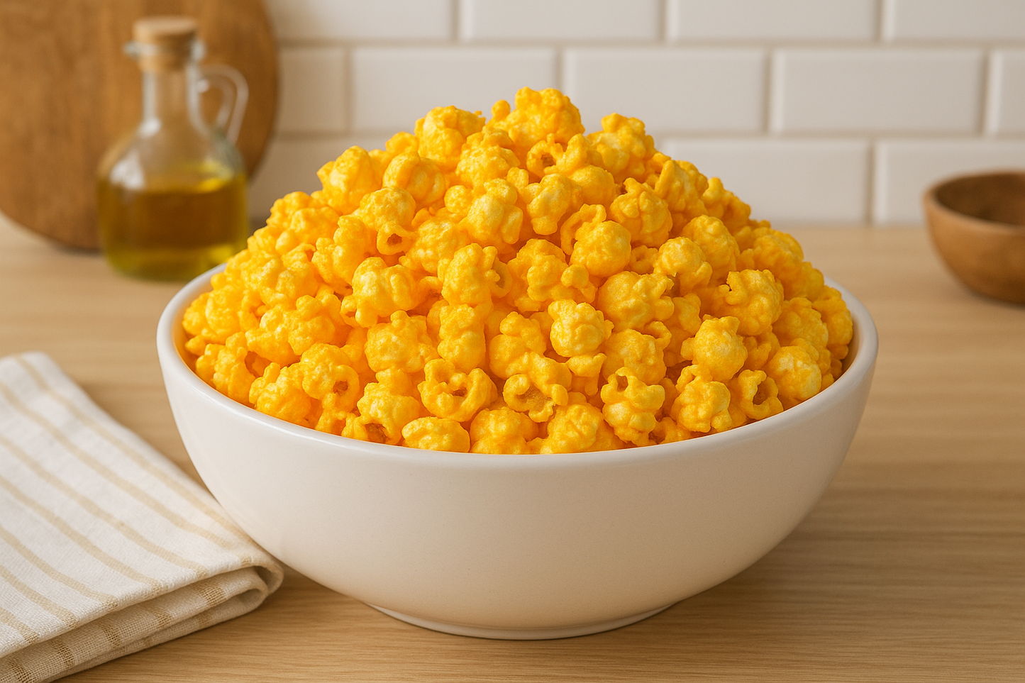 Assaisonnement pour Popcorn à saveur de Cheddar Jaune