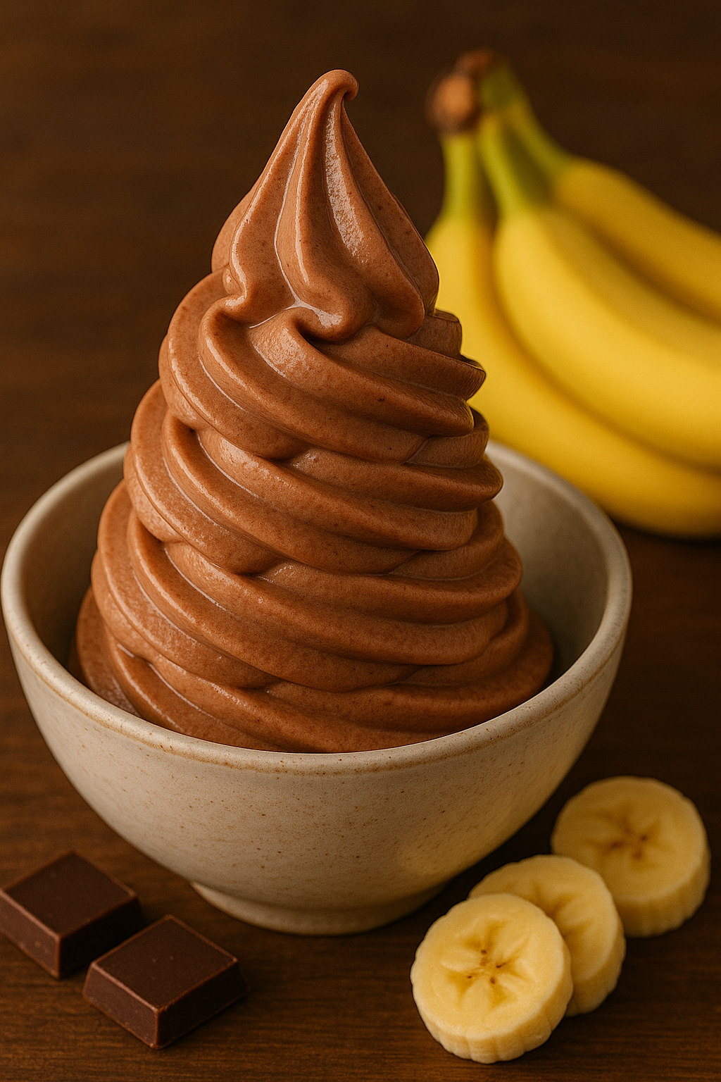 Saveur de Crème Glacée Banane & chocolat 🍌