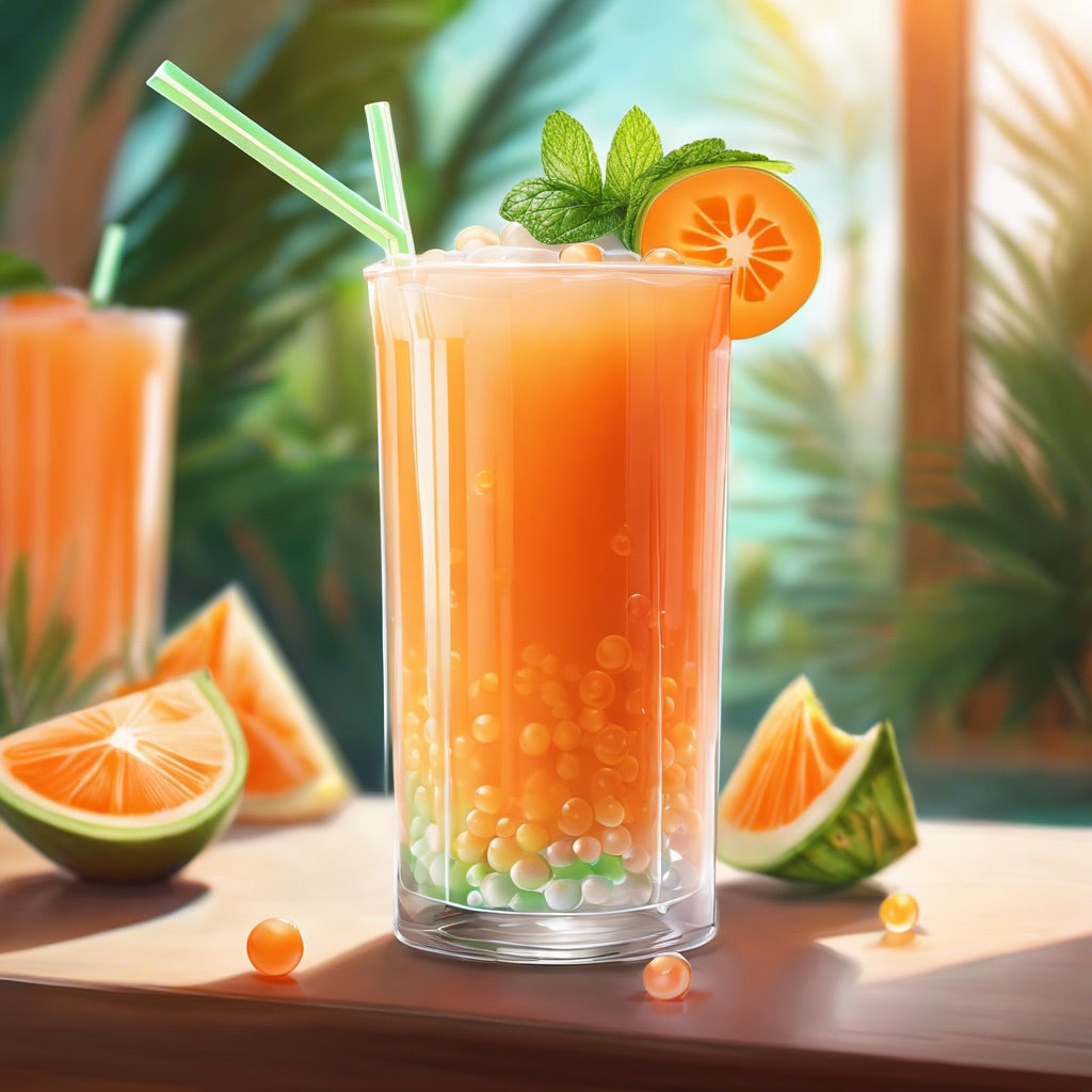 Bulles à saveur de Cantaloup 🍈