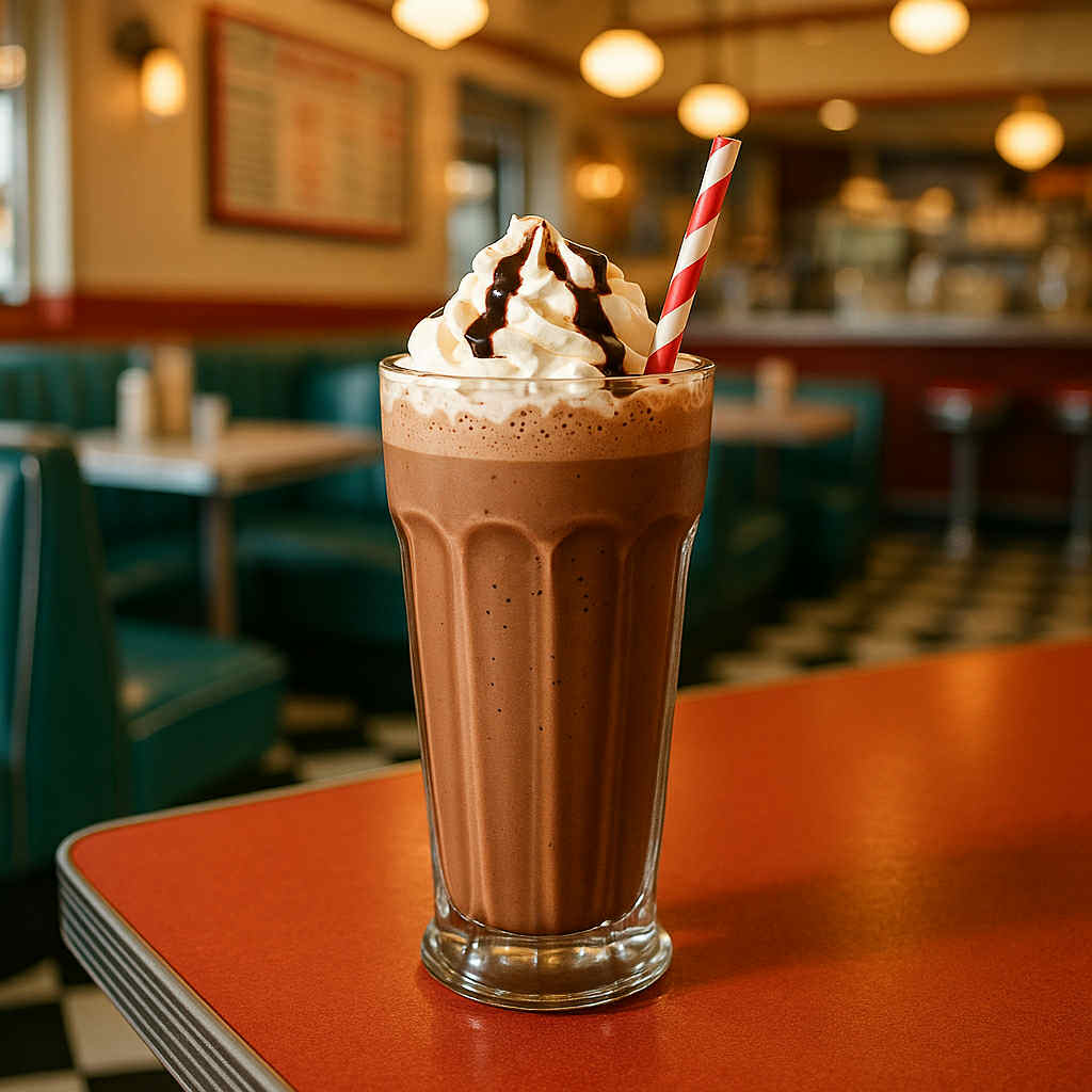 Saveur de Lait Frappé au Chocolat🍫