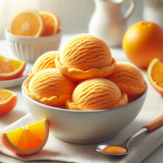 Saveur de Crème Glacée à l'Orange 🍊