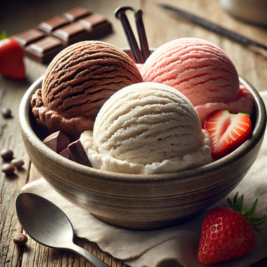 Saveur de Crème Glacée Napolitaine 🍓🍫🍨