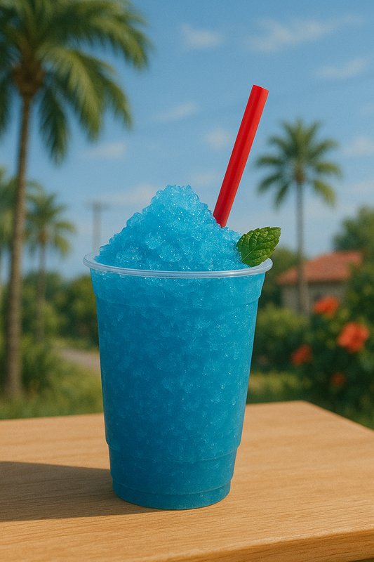 Saveur de Slush à la Framboise Bleue