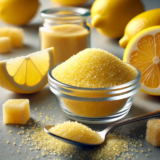 Sucre à Barbe à Papa à saveur de Citron Sûre 🍋