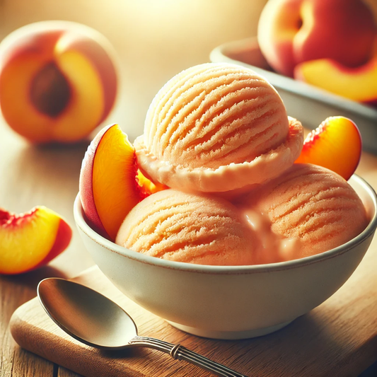 Saveur de Crème Glacée à la Pêche 🍑