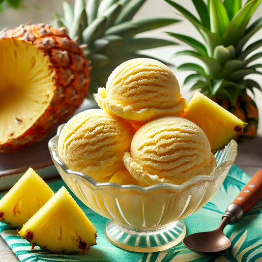 Saveur de Crème Glacée à l'ananas 🍍
