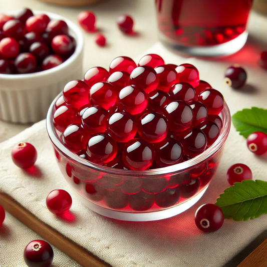 Bulles à la Canneberge