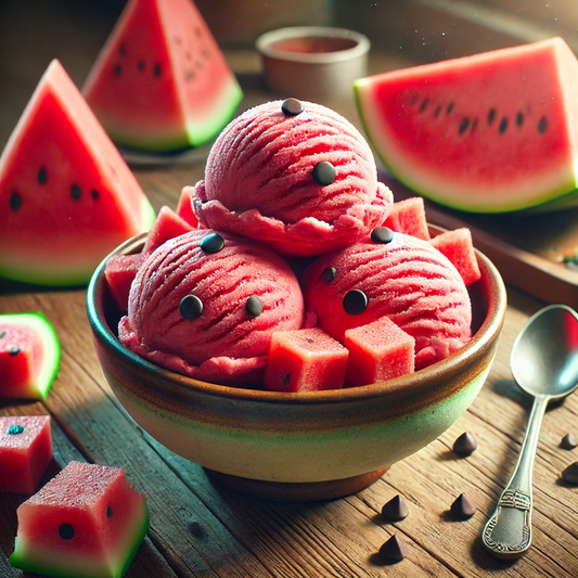 Saveur de Crème Glacée au Melon d'eau