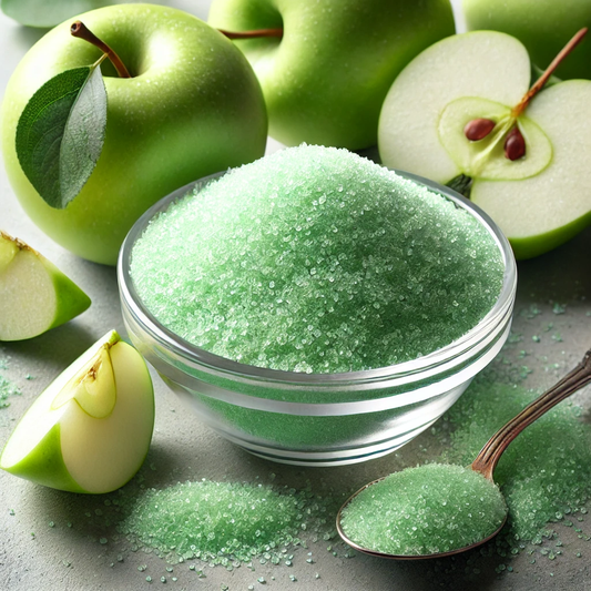 Sucre Barbe à papa à saveur de Pomme Verte 🍏