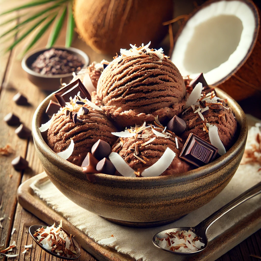 Saveur de Crème Glacée au Chocolat Allemand 🍫🥥