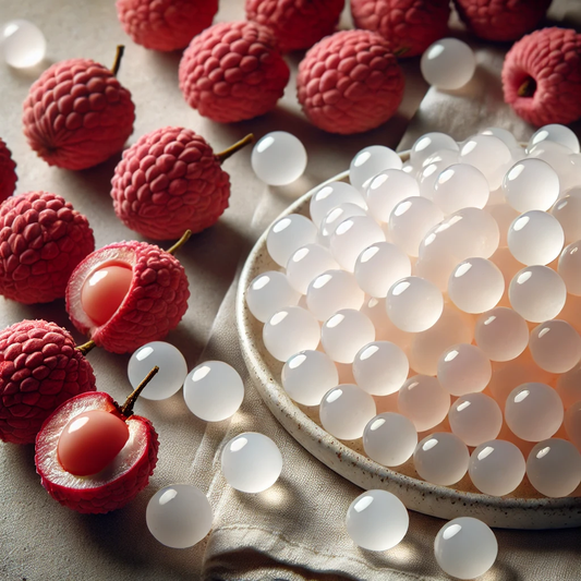 Bulles au Litchi