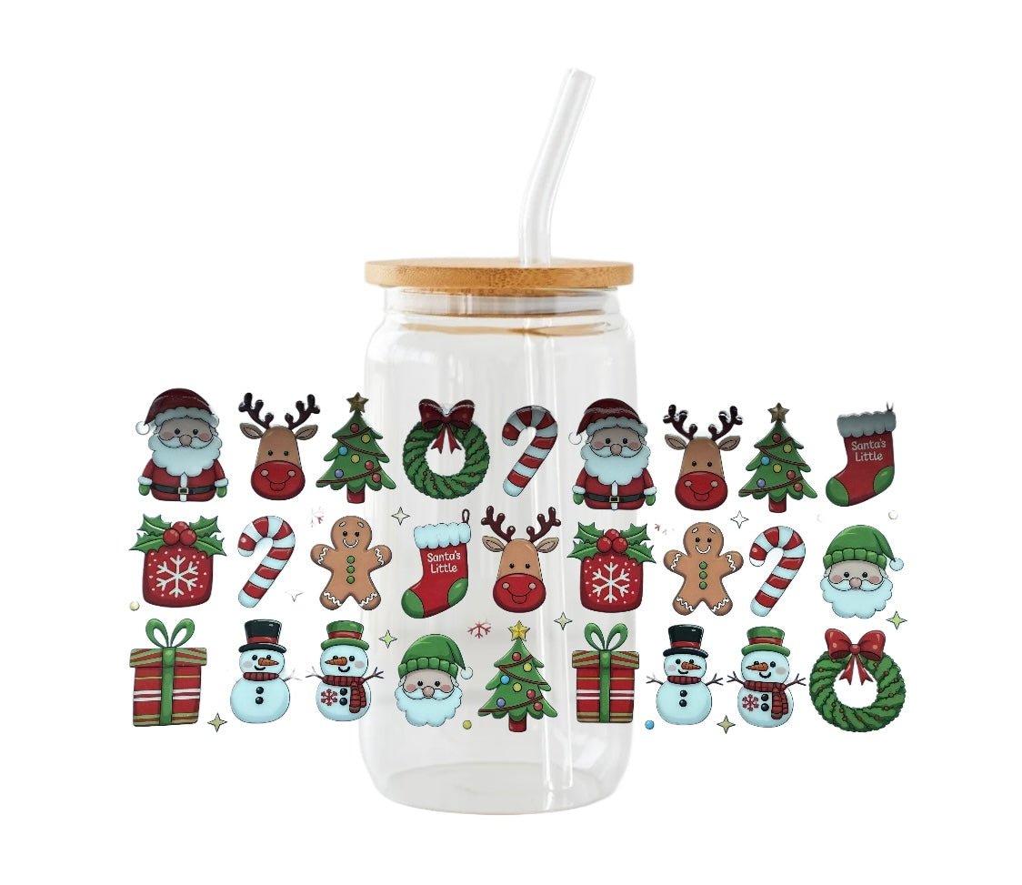 Verre ”Noël ”🎅🏻