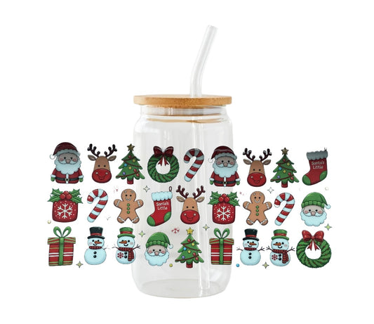 Verre ”Noël ”🎅🏻