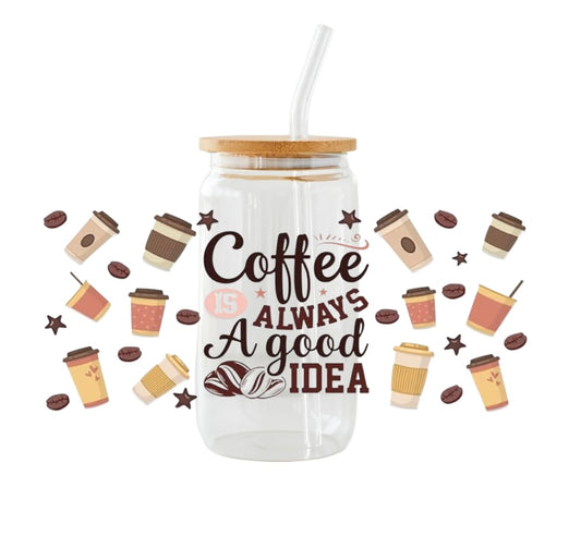 Verre ”Coffee Always”