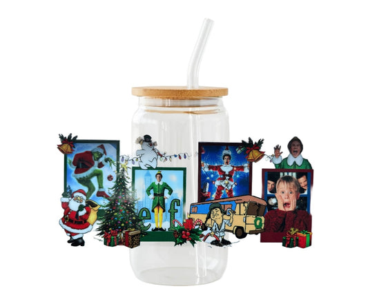 Verre ”film de Noël ”🎄📼