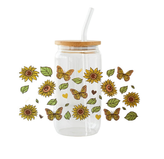 Verre ”Tournesol ”🌻