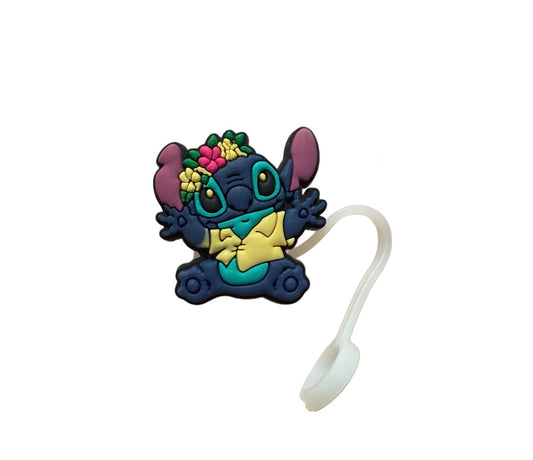 Couvre paille " Stitch"🌺