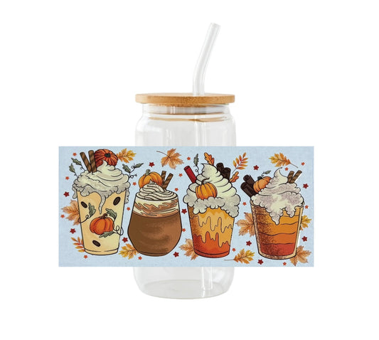 Verre ”Café à la Citrouille”☕️🎃