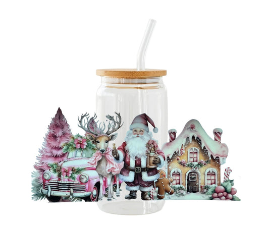 Verre ”père noël ”🎄🎅🏻