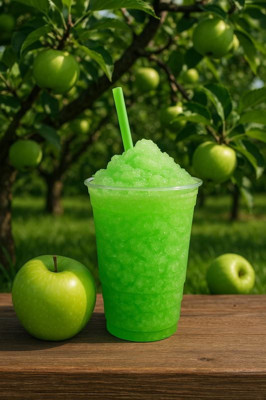 Saveur de Slush à la Pomme Verte 🍏