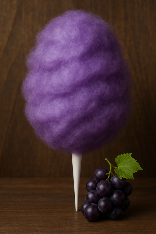 Barbe à papa à saveur de Raisin 🍇