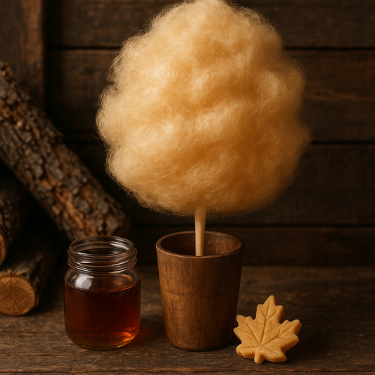 Barbe à papa à saveur D’érable 🍁