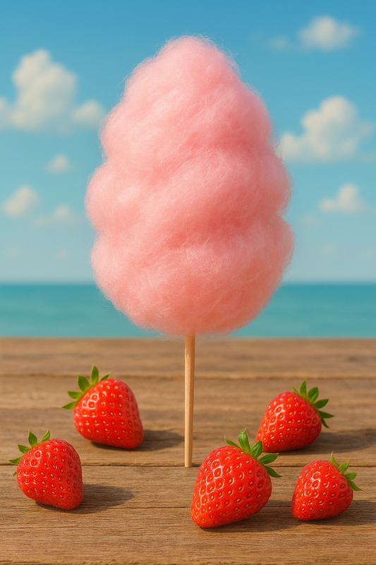 Barbe à papa à saveur de Fraise 🍓