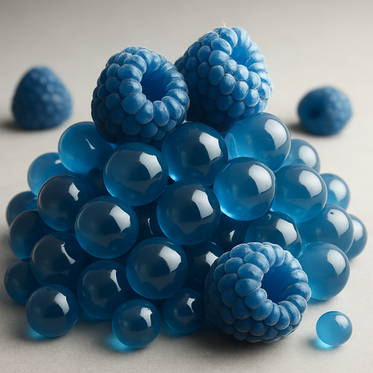 Bulles au framboise Bleu💙