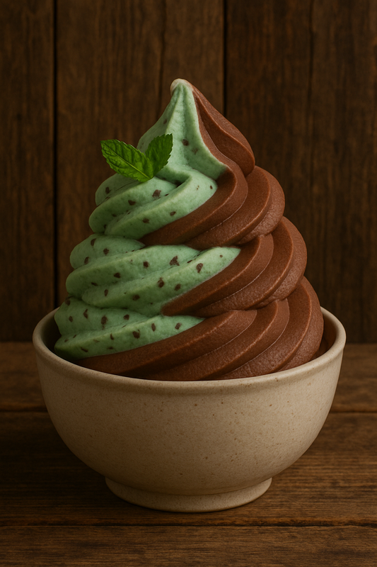 Saveur de Crème Glacée Chocolat Menthe