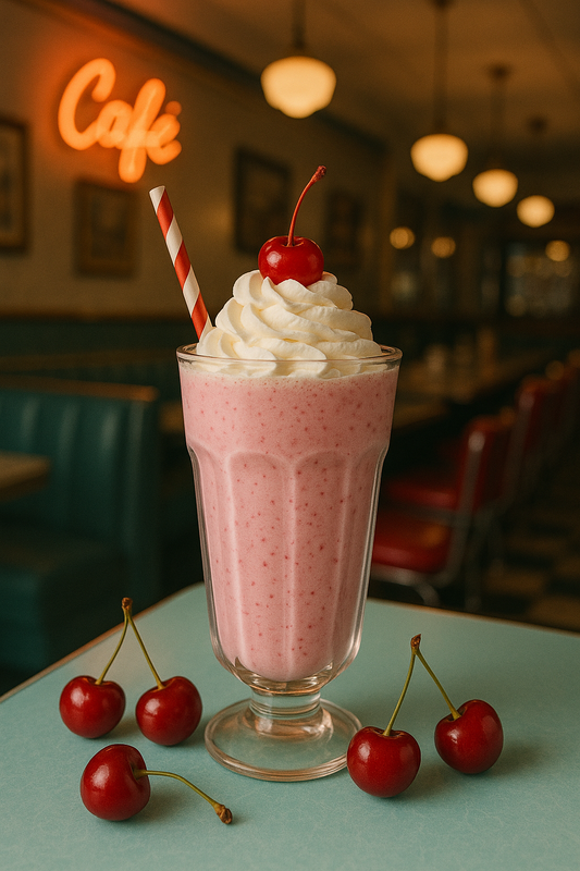 Saveur de Lait Frappé à la Cerise🍒