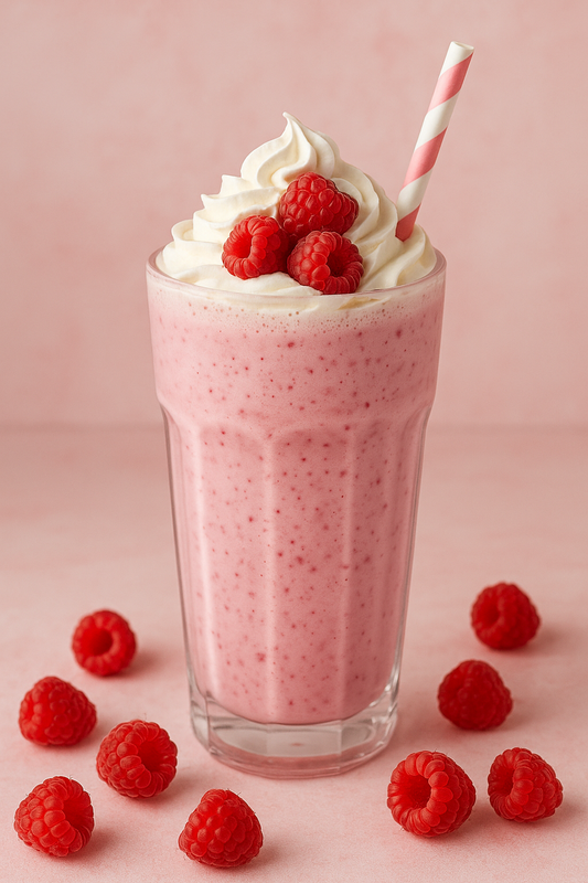 Saveur de Lait Frappé à la Framboise