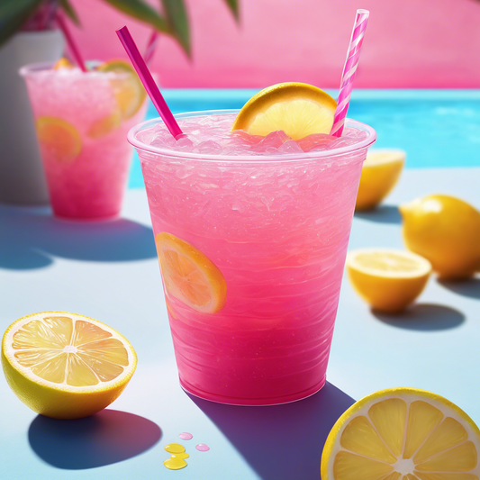 Saveur de Slush à la Limonade Rose