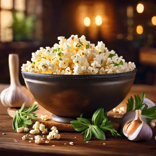 Assaisonnement pour Popcorn à saveur Ail & Parmesan