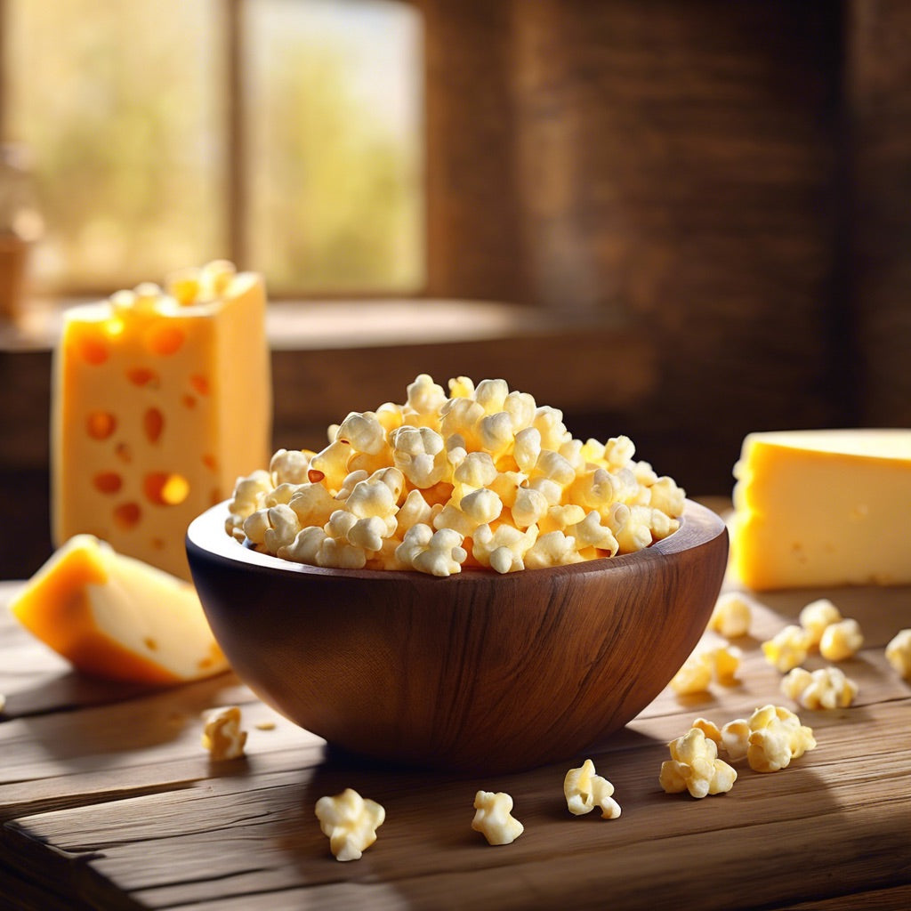 Assaisonnement pour Popcorn à saveur de Cheddar Blanc