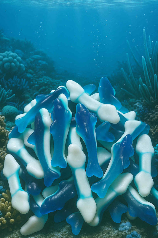 Bonbon Requin Bleu