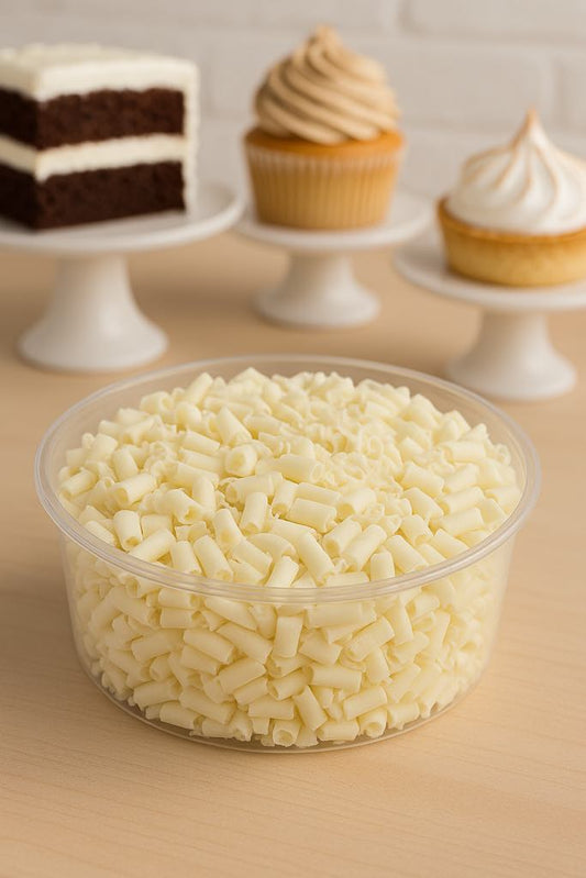 Copeaux Roulés de Chocolat Blanc